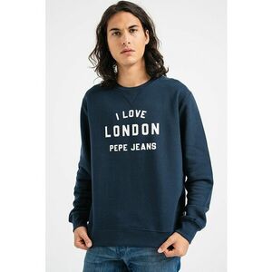 Bluza sport cu imprimeu si decolteu la baza gatului imagine