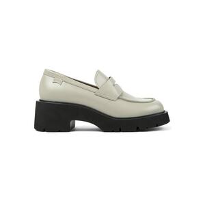 Pantofi loafer de piele cu toc masiv Milah 1159 imagine