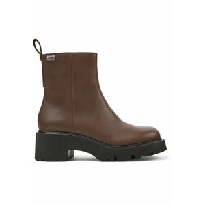 Ghete de piele cu toc masiv Milah 1447 imagine