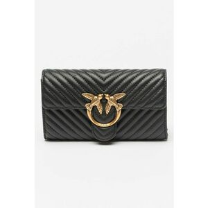 Geanta crossbody din piele cu bareta din lant Love One imagine