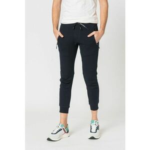 Pantaloni sport conici cu buzunare cu fermoar imagine