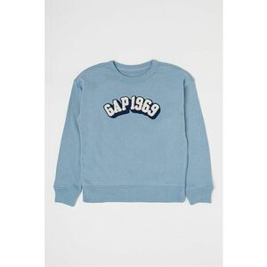 Bluza de trening cu decolteu la baza gatului si logo imagine