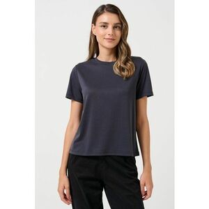 Tricou cu decolteu la baza gatului - din amestec de modal Stiziano imagine