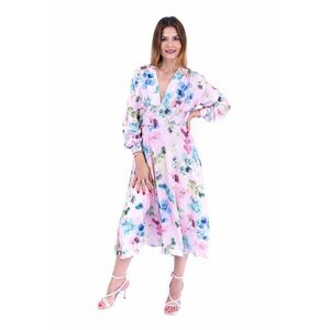 Rochie midi vaporoasa cu imprimeu floral imagine