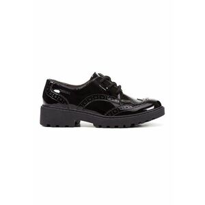 Pantofi brogue de piele ecologica cu aspect lacuit imagine