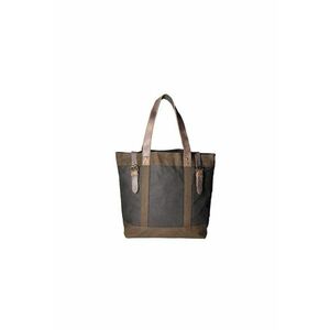 Geanta tote de panza cu barete de piele imagine