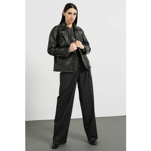 Jacheta biker lejera din piele imagine