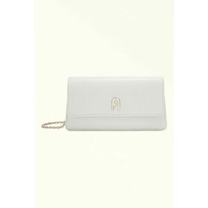 Geanta crossbody de piele cu bareta lant Diamante imagine