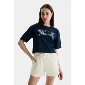 Tricou crop de bumbac Helena imagine