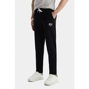 Pantaloni de trening cu logo si snur Connor imagine