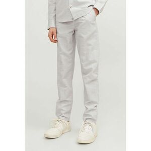 Pantaloni drepti din amestec de in imagine