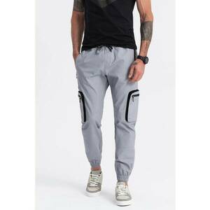 Pantaloni cargo cu mansete elastice imagine