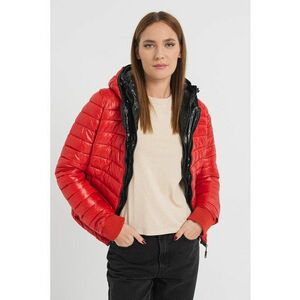 Geaca cu gluga - vatelina si design matlasat Batoura imagine