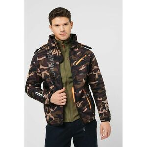 Jacheta cu gluga si captuseala din fleece Rayoute imagine
