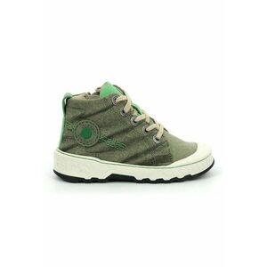 Pantofi sport mid-high textili cu aplicatie logo imagine