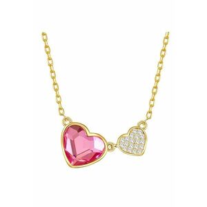 Colier placat cu aur de 14K - cu cristale imagine