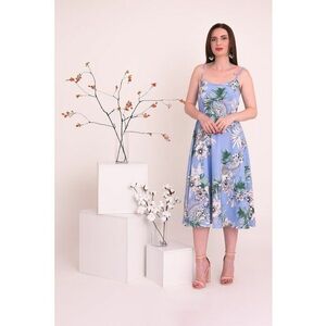 Rochie midi evazata Abigail imagine