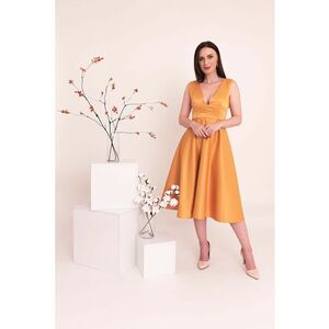 Rochie midi de satin Juliet imagine
