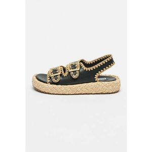 Sandale slingback din piele imagine