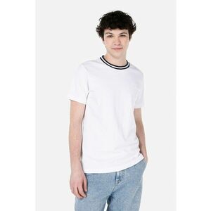 Tricou cu accente cu model in dungi imagine
