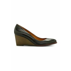 Pantofi wedge de piele imagine
