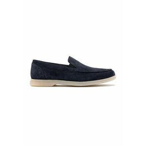 Pantofi loafer de piele intoarsa cu varf rotund imagine