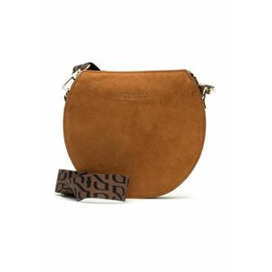Geanta crossbody de piele cu logo imagine