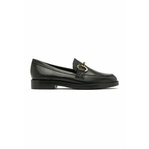Pantofi loafer de piele cu detalii de lant imagine