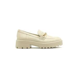Pantofi loafer de piele cu detaliu metalic Pauline imagine