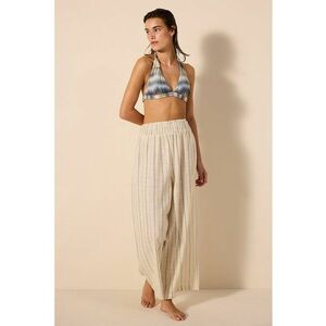 Pantaloni de plaja cu model in dungi imagine