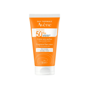 Crema de fata cu protectie solara SPF 50+ TRIASORB - pentru ten sensibil - fara parfum - 50 ml imagine