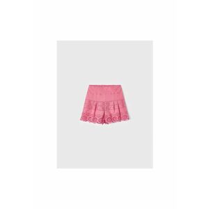 Pantaloni lungi - 302069293 - Bumbac - Roz imagine