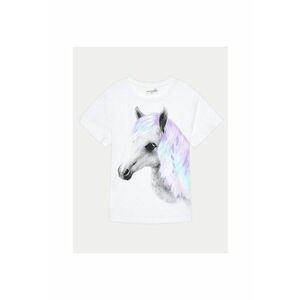Tricou copii - 358098 - Alb - Bumbac imagine