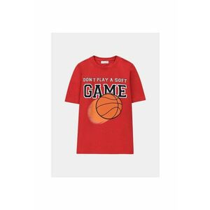 Tricou copii - 8450 - Rosu - Bumbac imagine
