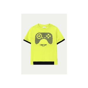 Tricou copii - 48098 - Galben - Bumbac imagine