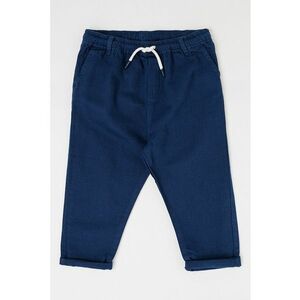 Pantaloni din amestec de in cu talie ajustabila imagine