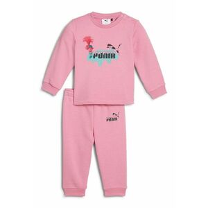 Set de bluza si pantaloni de trening cu imprimeu logo Minicat imagine