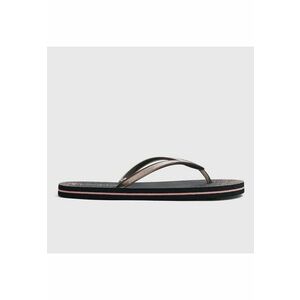 Slapi S11688-KK005 - negru - glitter - sintetic - imagine