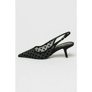 Pantofi slingback cu varf ascutit si toc Bianka imagine