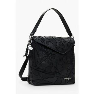 Rucsac din piele ecologica cu model floral imagine
