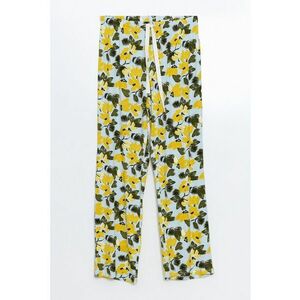 Pantaloni de pijama cu imprimeu floral imagine
