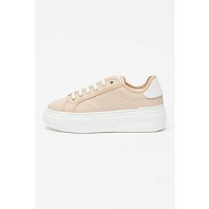 Pantofi sport din piele cu model monograma imagine