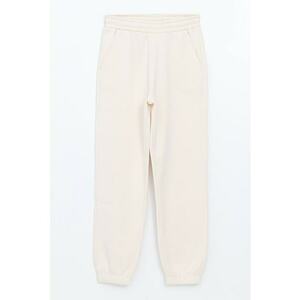 Pantaloni de trening din amestec de bumbac cu buzunare laterale imagine