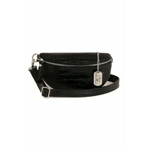 Borseta din piele cu aspect de piele de crocodil imagine