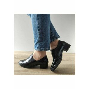 Pantofi Casual Dama 017-340 Negri Croco - Negru Croco imagine