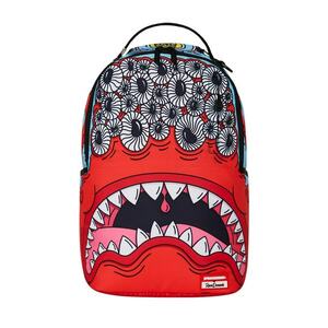 Rucsac cu imprimeu grafic Jorge Rodriguez - Rosu - Alb - Negru imagine