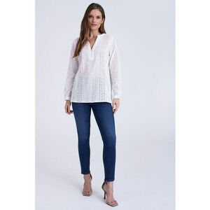 Bluza din amestec de modal cu decupaje discrete imagine