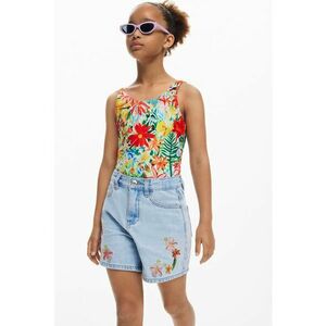 Costum de baie intreg cu model grafic imagine