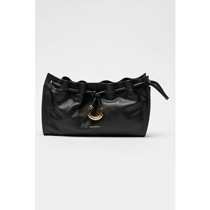 Geanta crossbody din piele cu lant imagine