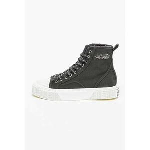 Tenisi high-top cu sireturi contrastante imagine